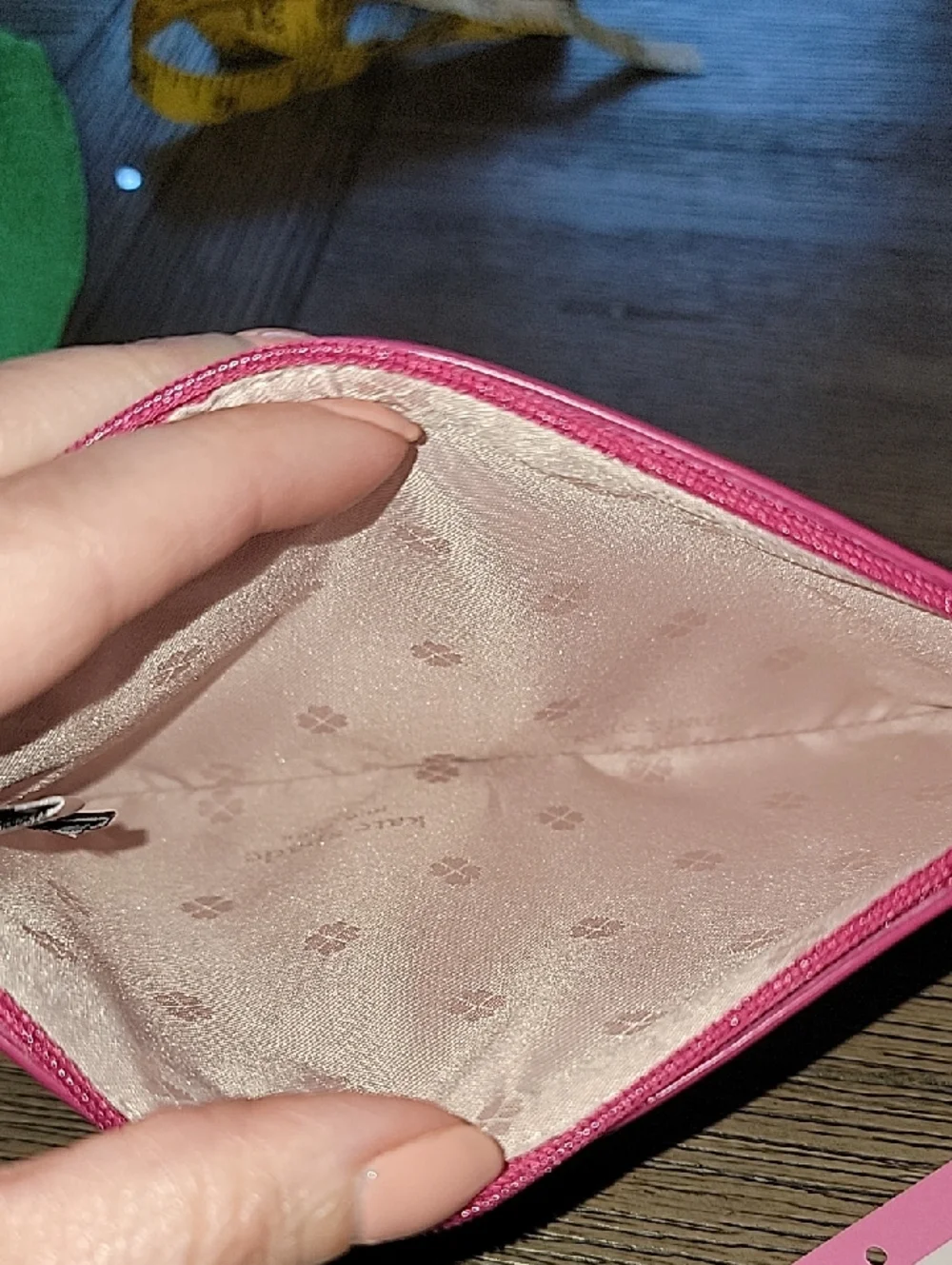 kate spade vibrant leather